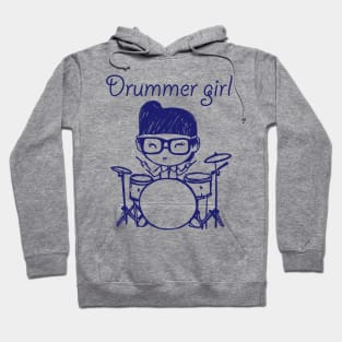 Drummer Girl Hoodie